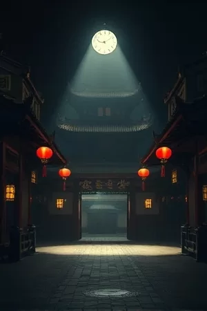 低空飞行日剧照：滑翔伞掠过城市上空的剪影